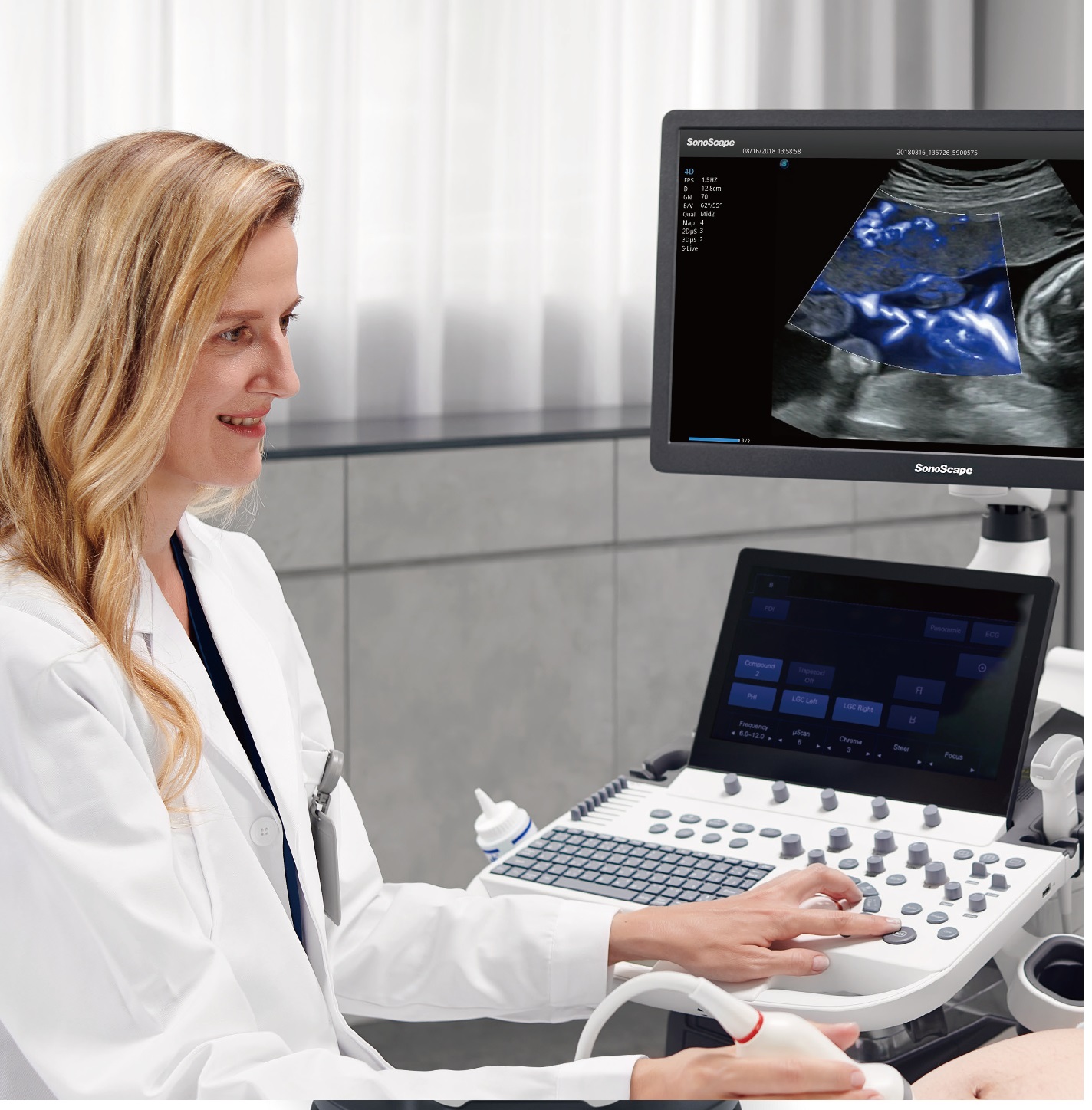 P40 Elite Renkli Doppler USG